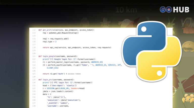 Pokemon GO Python API
