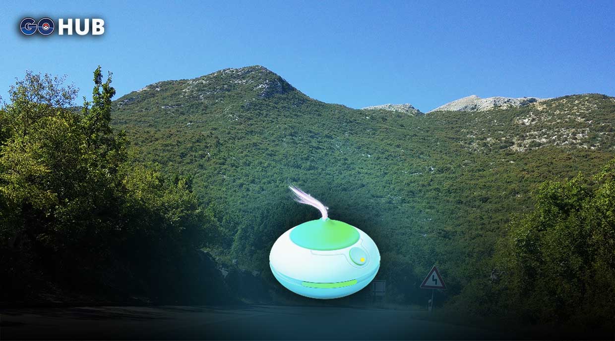 Pokemon GO Incense Rural Area