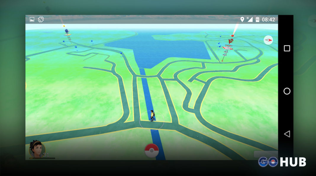 Pokemon GO Landscape Mode Android and iOS