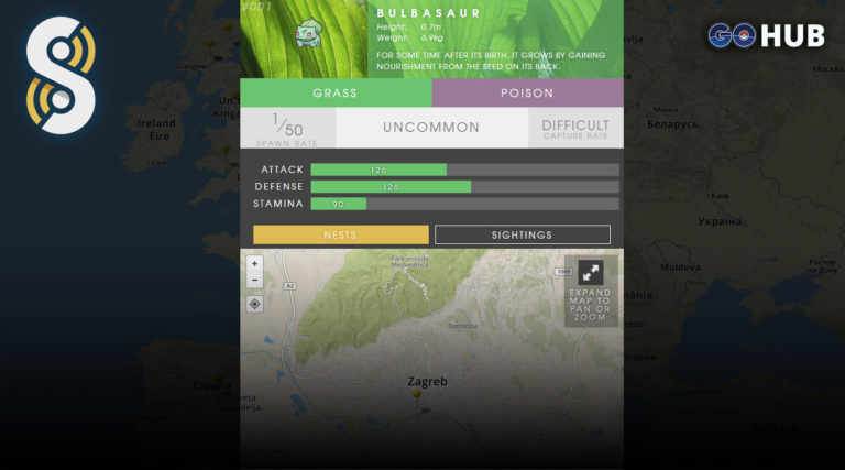 Pokemon GO Nest Atlas Launched by TheSilphRoad