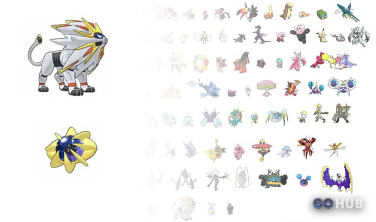 Pokemon Go datamine hints at Sun & Moon Legendaries coming soon - Dexerto