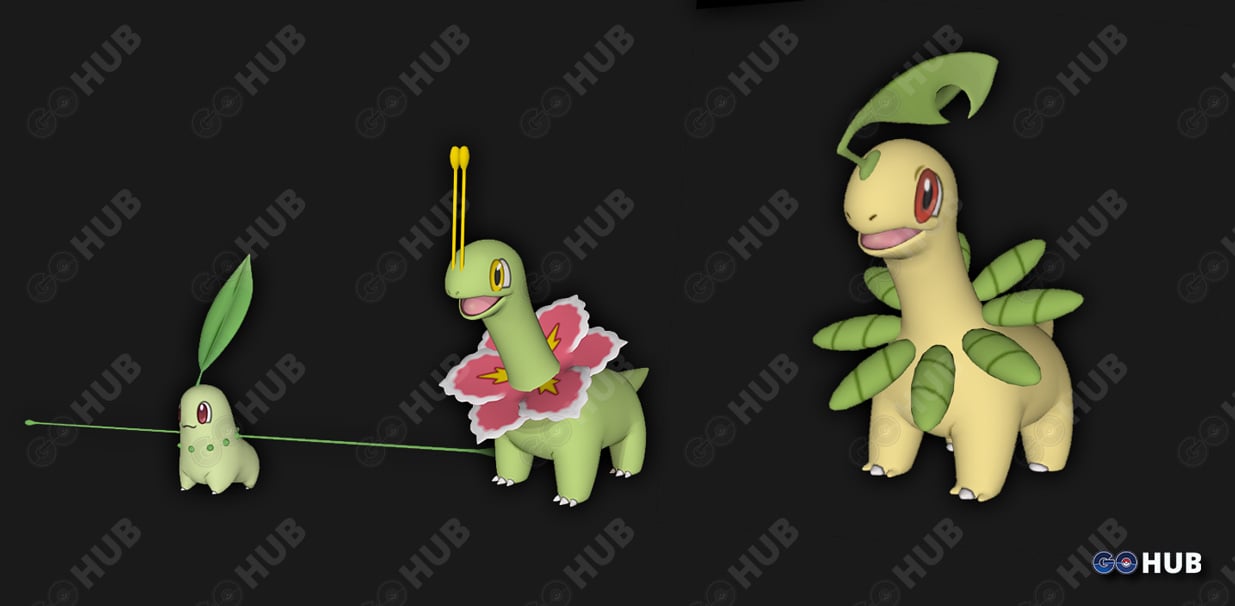 Meganium Evolution Chart