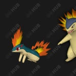 Cyndaquil, Quilava and Typhlosion