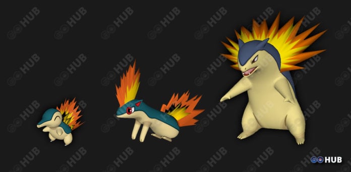 Pokémon Go Cyndaquil Quilava And Typhlosion Max Cp Stats And Moves Pokémon Go Hub