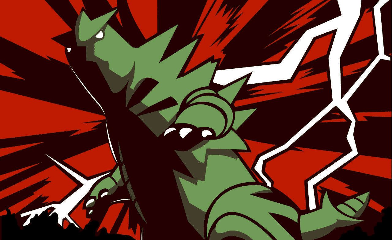 Pokemon zekrom x tyranitar fusion