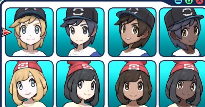 pokemon sun and moon hairstyles