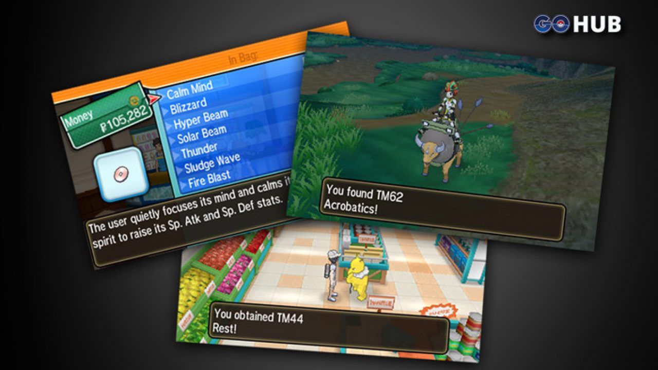 Pokemon Sun And Moon Tm Location Guide Pokemon Go Hub