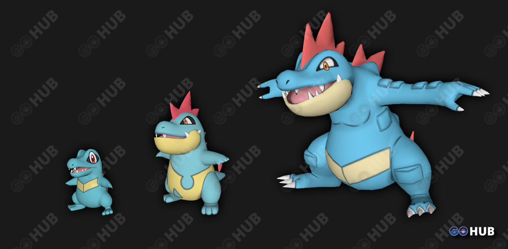 Pokemon Go Totodile Croconaw And Feraligatr Max Cp Stats And Moves Pokemon Go Hub