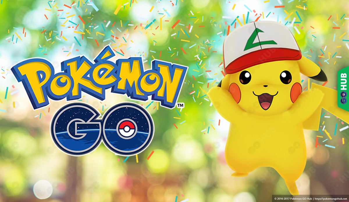 Happy 7th anniversary to Pokémon GO!