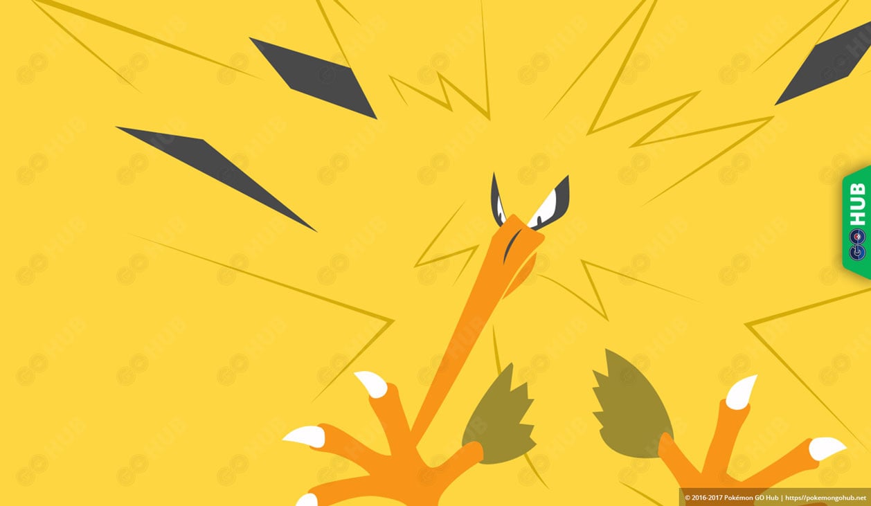 Pokémon Go's new legendary bird Zapdos defeated by just three players