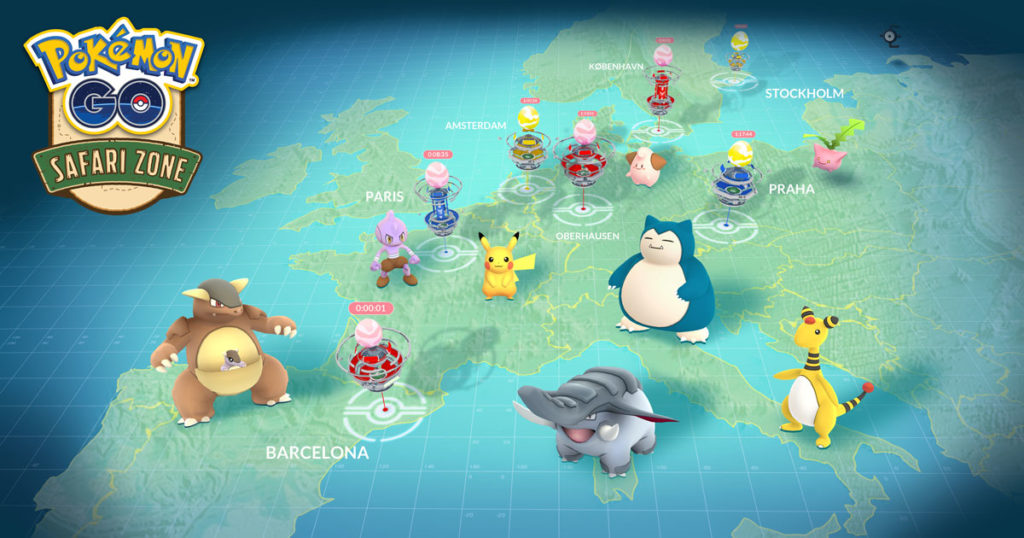 Pokémon GO Safari Zone