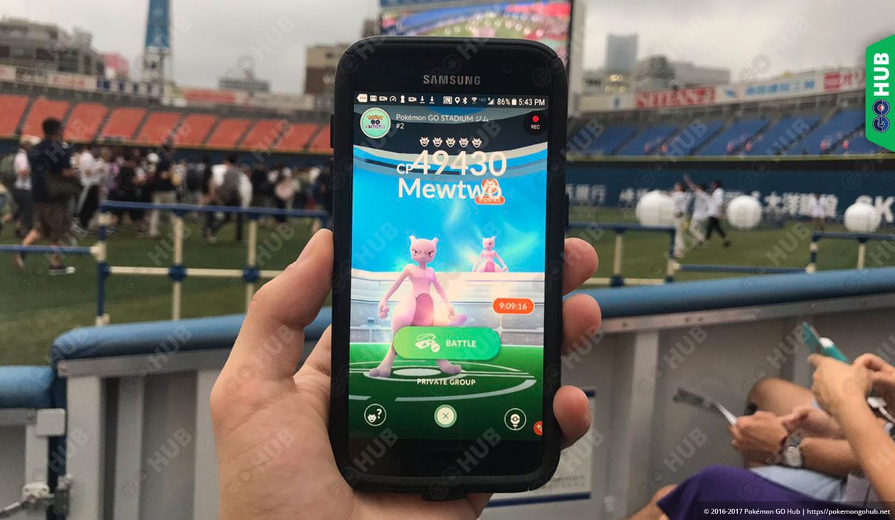 Pokémon Go reveals Mewtwo legendary raids in Japan