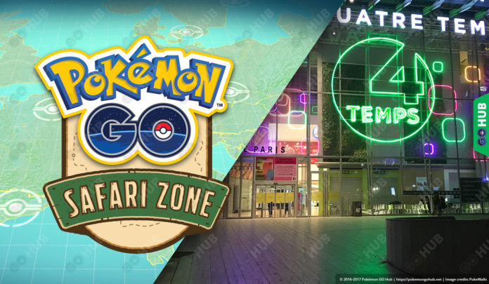Pokémon GO Safari Zone Paris