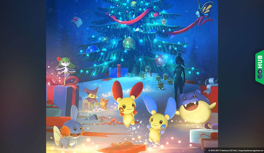 Pokémon Gos Christmas Event Details Leak Ahead Of Time