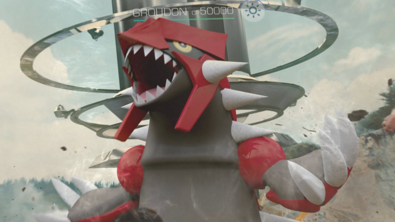 Groudon in 5-star Raid Battles - Leek Duck