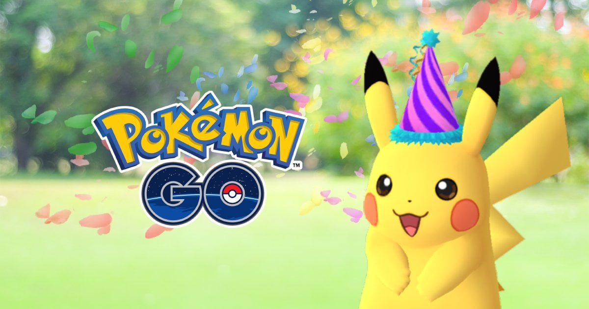 Party Pikachu With Present Will Be Available Through