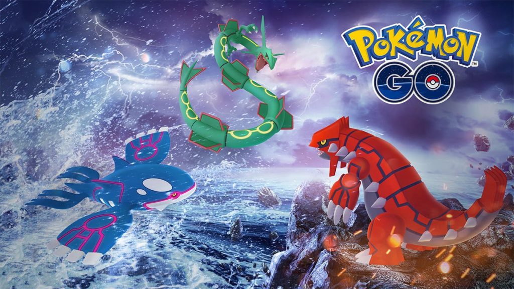 Legendary Week: Kyogre, Groudon and Rayquaza