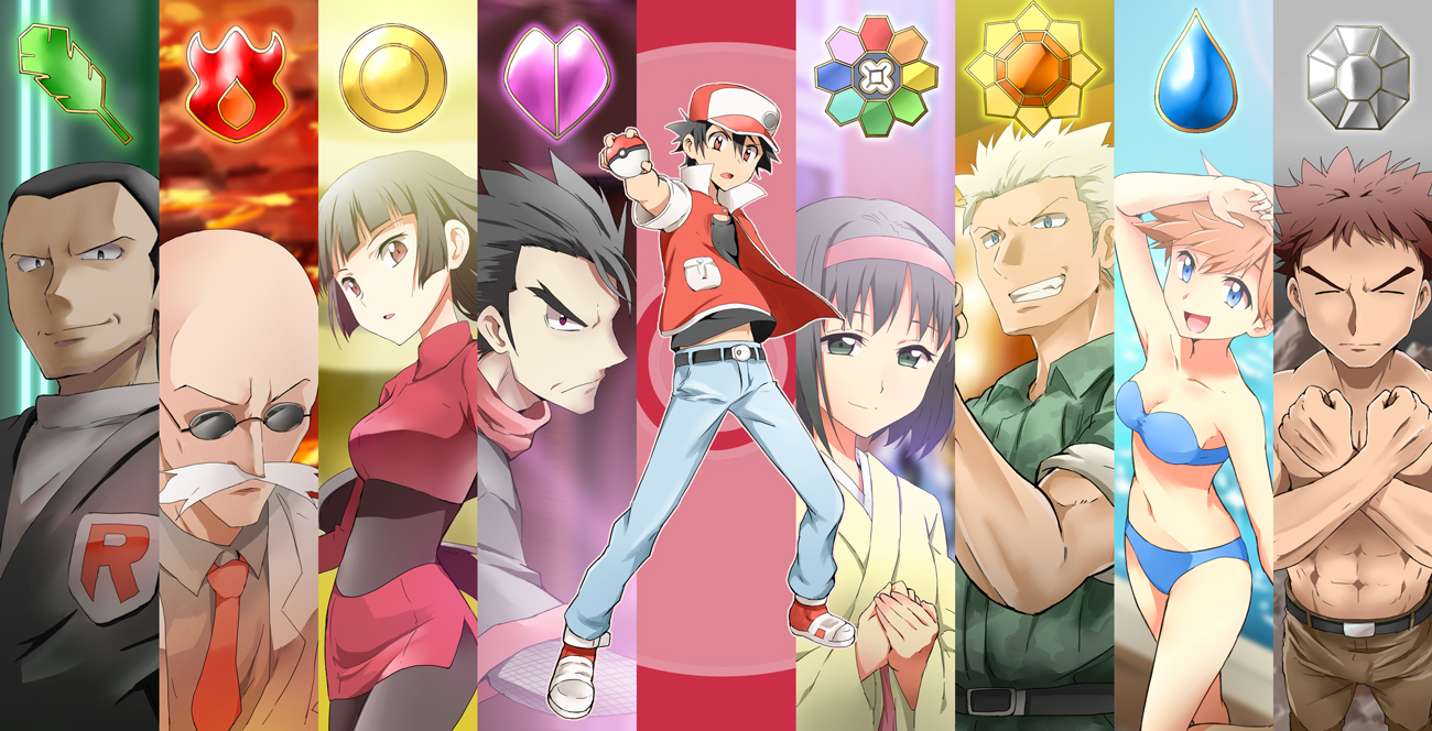 Our favourite Pokémon gym leaders