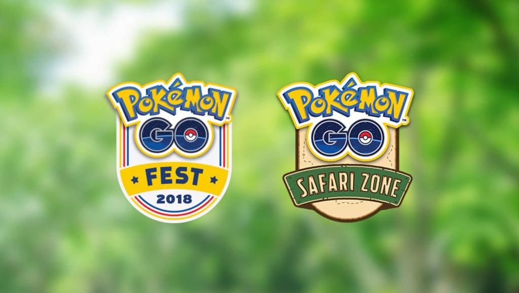 Pokémon GO Fest and Safari Zone 2018
