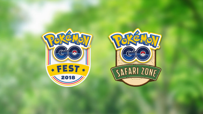 Pokémon GO Fest and Safari Zone 2018