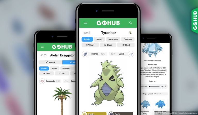 We are (finally) launching GO Hub’s Pokemon GO database V2! 🎉