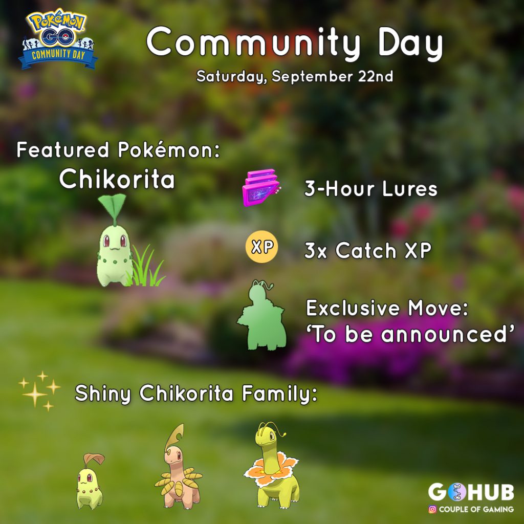 Chickorita Community Day