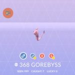 Pokemon GO Shiny Gorebyss