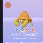 Pokemon GO Shiny Parasect