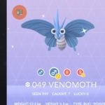 Pokemon GO Shiny Venomoth