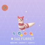Pokemon GO Shiny Furret
