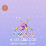 Pokemon GO Shiny Ariados