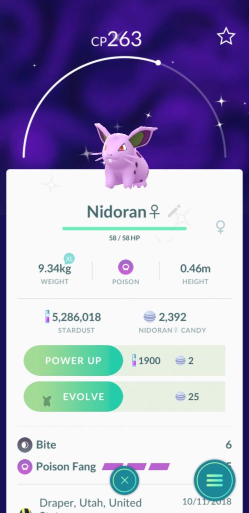 Pokemon GO Shiny Nidoran