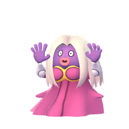shiny jynx sprite in pokemon go