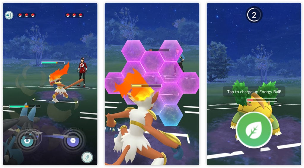 Pokemon GO PvP: second charge move, charge up, protect shield