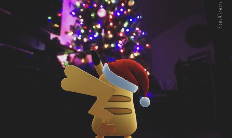 Pokémon GO Monthly AR Photo Showcase: December 2018