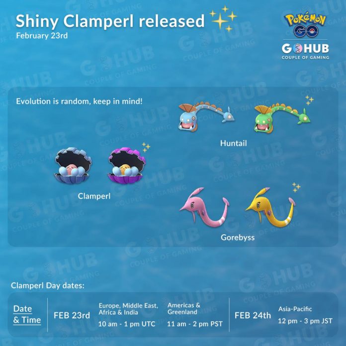 Clamperl Research Day & Latias Raid Week Guide Pokémon GO Hub