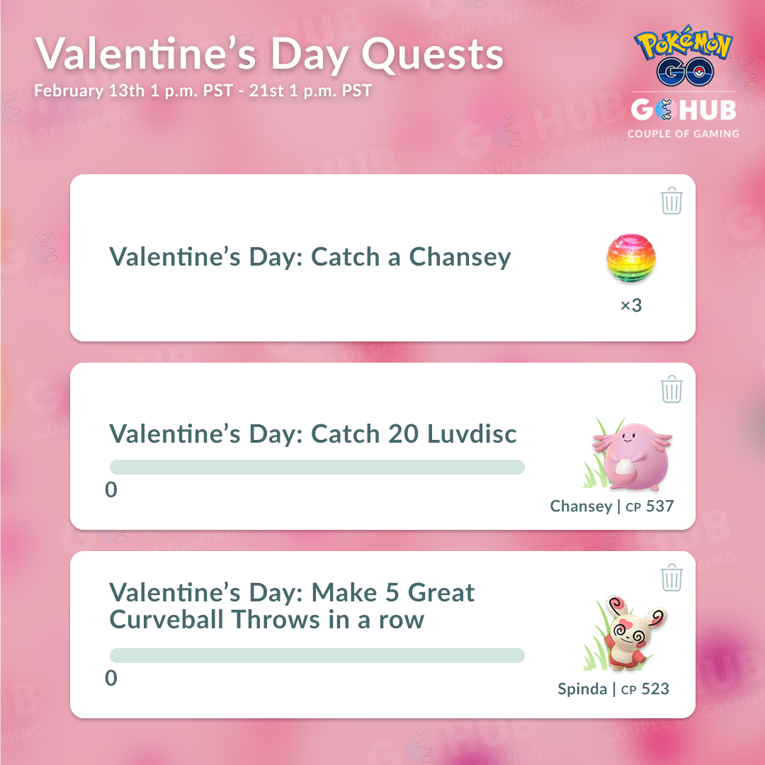 Valentine's Event Quests