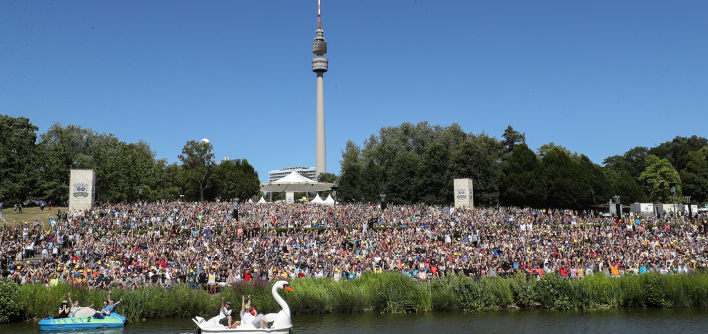 Group Picture at Safari Zone Dortmund in 2018