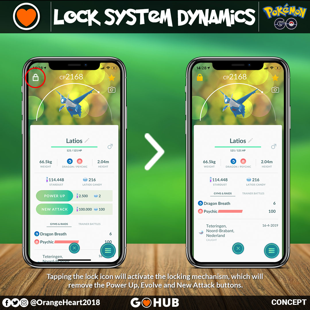 Quality Of Life Idea Pokemon Go Needs A Locking System Pokemon Go Hub