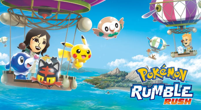 Key Art of Pokémon Rumble Rush