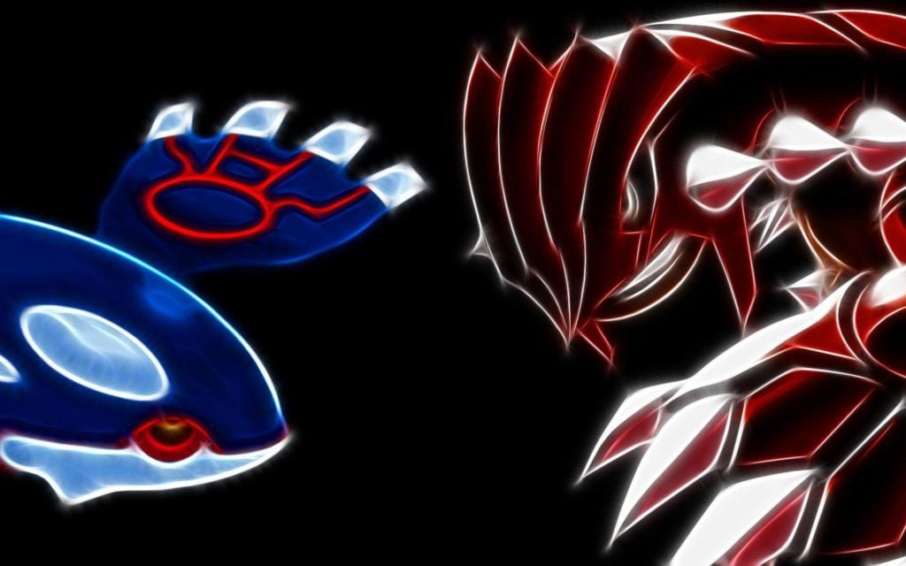 kyogre and groudon