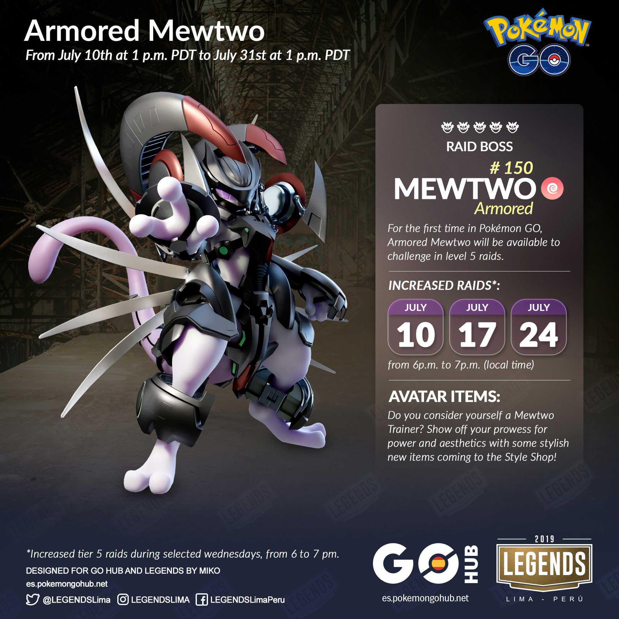 Armored mewtwo raid
