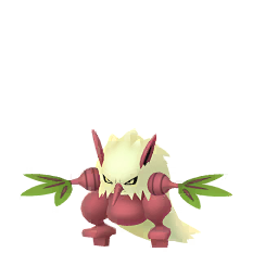 female shiny shiftry sprite in pokemon go