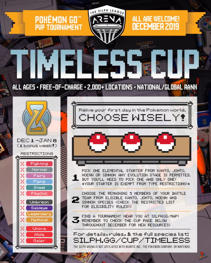 Timeless Cup Silph Arena