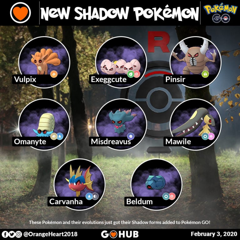 Team Rocket Leaders February Lineups and New Shadow Pokémon Pokémon GO Hub