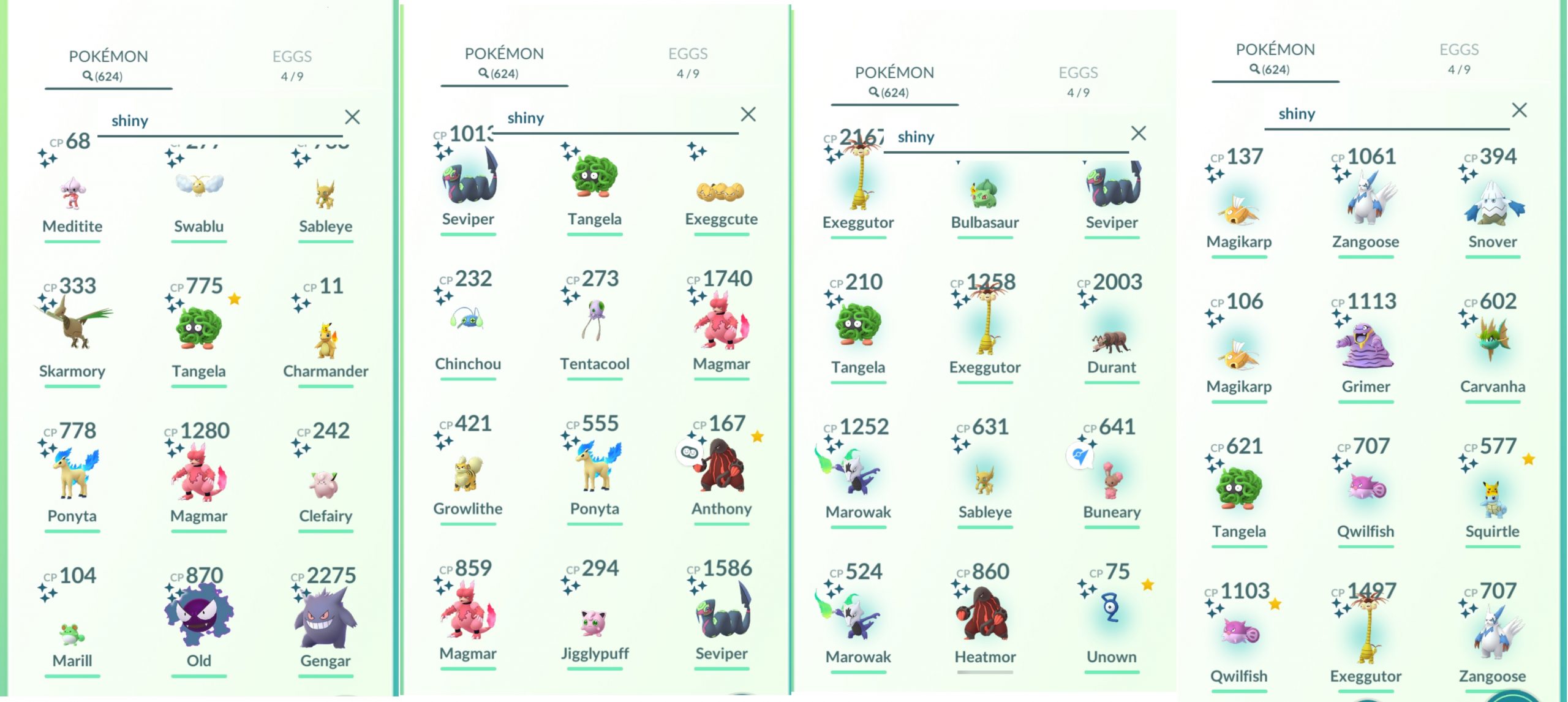 Pokémon GO - Shiny Pokémon