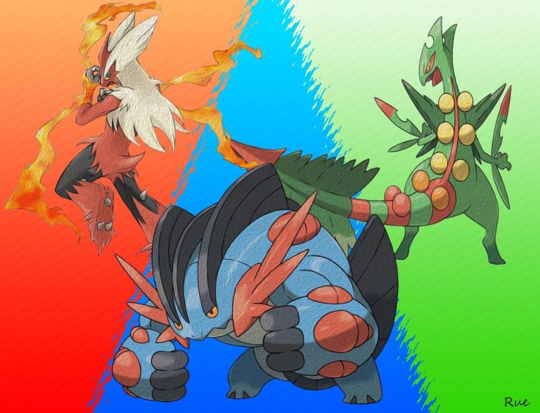 The Hoenn Mega Starters A Crystal Ball On The Upcoming Mega Starter