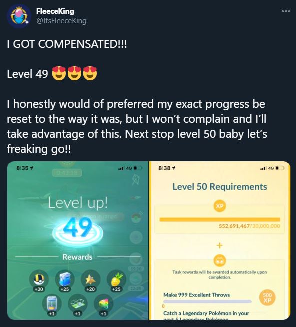 FIRST LEVEL 50 IN THE WORLD FOR POKEMON GO // FleeceKing the grind