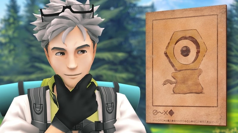 Professor Oak and Meltan