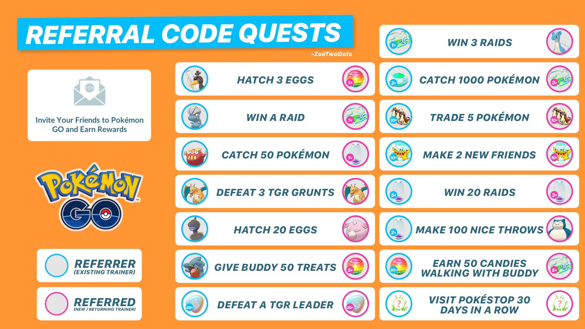 Pokémon GO Referral Program Active Worldwide Pokémon GO Hub